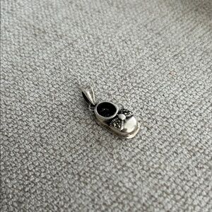 Elegant Silver Baby Shoe Charm